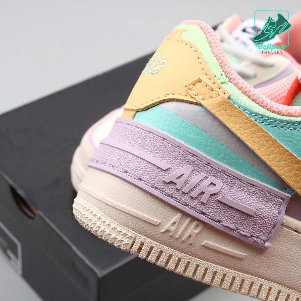 [XẢ THU VỐN]⚡️Giày Nike Air force 1 Shadow, AF1 shadow 7 màu Nữ ❤️cầu vồng CỰC HOT 2021 | BigBuy360 - bigbuy360.vn