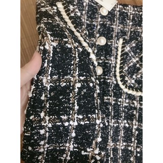 Chân váy dạ kim sa loại 1.