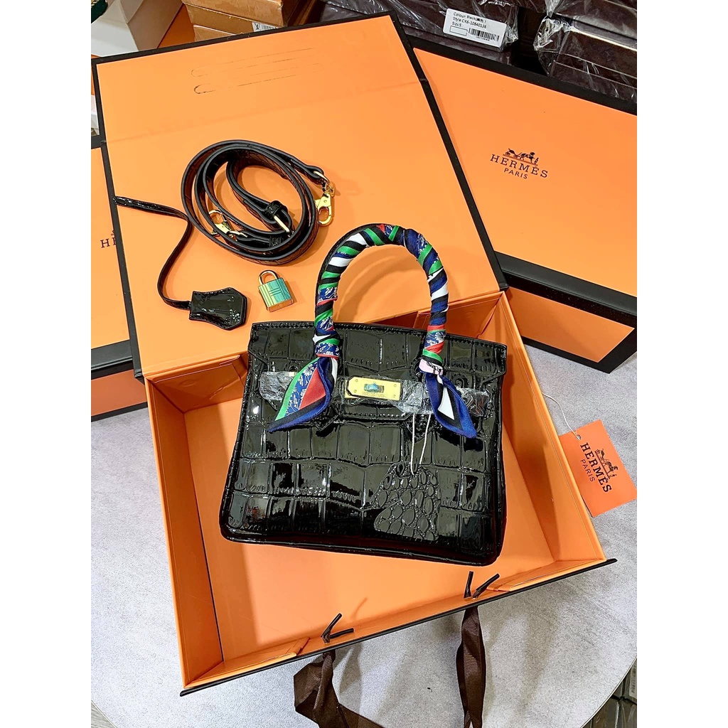 Túi Đeo Chéo Chư H Size 20cm Kèm Khăn Cao Cấp Fullbox