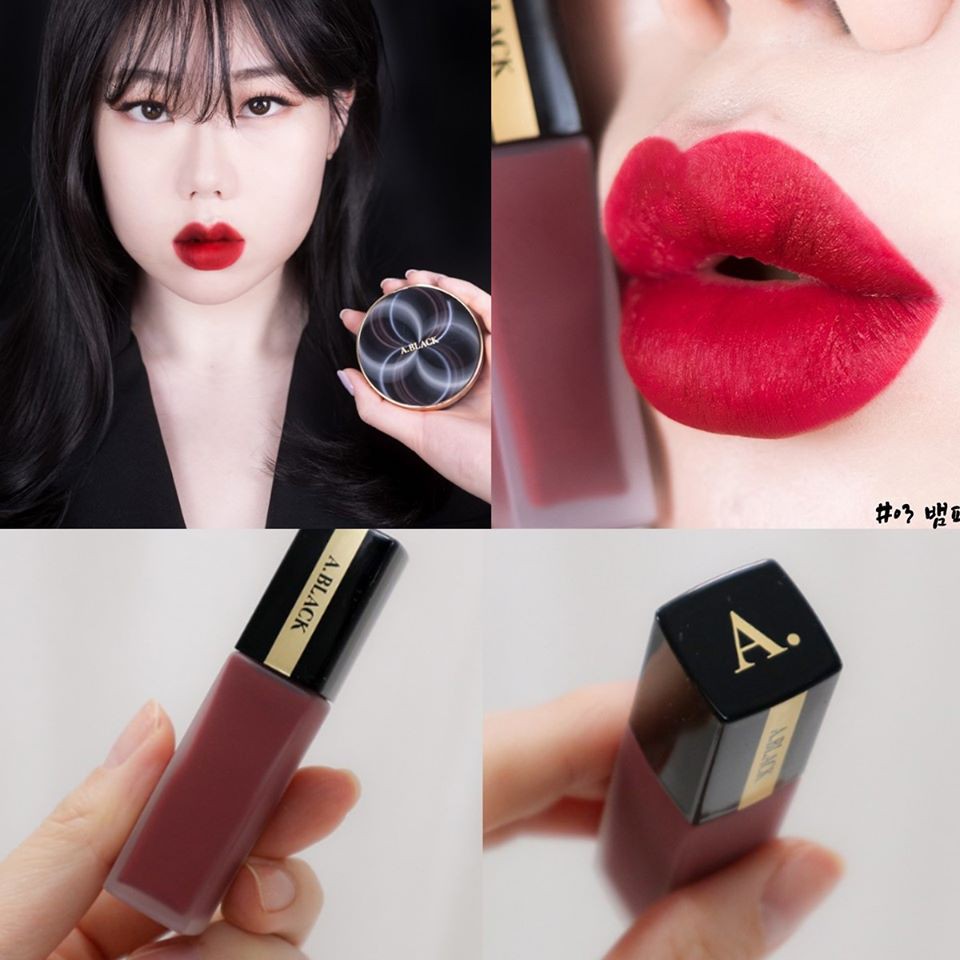 Son Kem Lì A. BLACK Artistic Velvet Tint Lux Red by CLIO COSMETICS | Thế Giới Skin Care