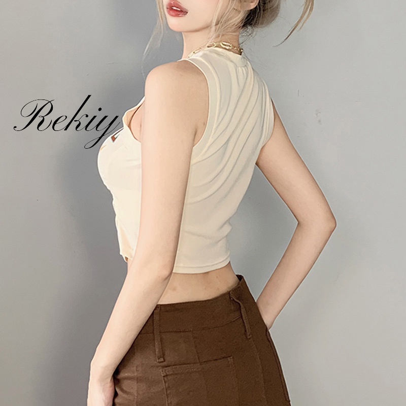 Áo Tank Top In Họa Tiết Phong Cách Retro Thời Trang Mới 2022 Cho Nữ