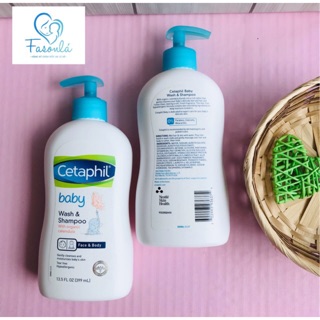 Sữa tắm gội Cetaphil Baby chai vòi 399 ml ( hàng xách tay mỹ)