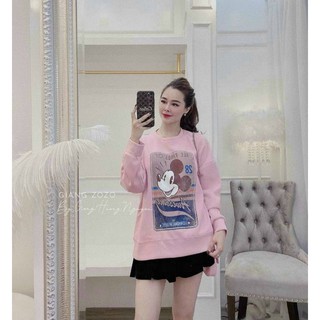 Áo nỉ bông hình chuột Mickey