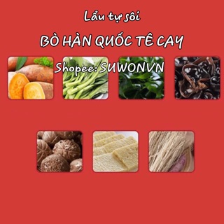 [CÓ SẴN] LẨU TỰ SÔI BÒ TÊ CAY HQ [ SIZE TO] ❤️