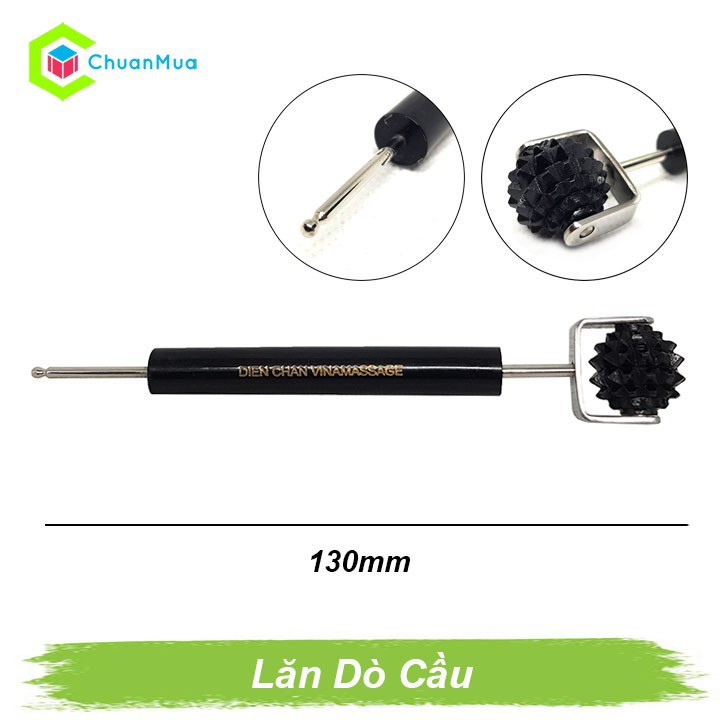 Cây Lăn Dò Cầu - Dụng Cụ Diện Chẩn ( Nhấn Chấn Huyệt Kích Điện Sinh Học Tích Cực Tay Chân Mặt Đồ Hình Bùi Quốc Châu )