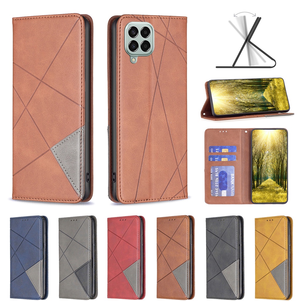 Case for Samsung Galaxy M33 5G Ốp Ốp Bao Da Điện Thoại BFX Cho