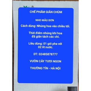 Chế phẩm giãn chùm nho mẫu đơn