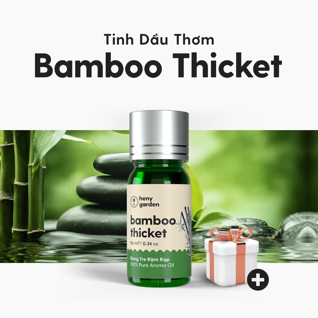 Tinh Dầu Phối Hương Bamboo Thicket (Gỗ Tre Mát) Làm Nến Thơm, Xông Thơm Phòng HENY GARDEN