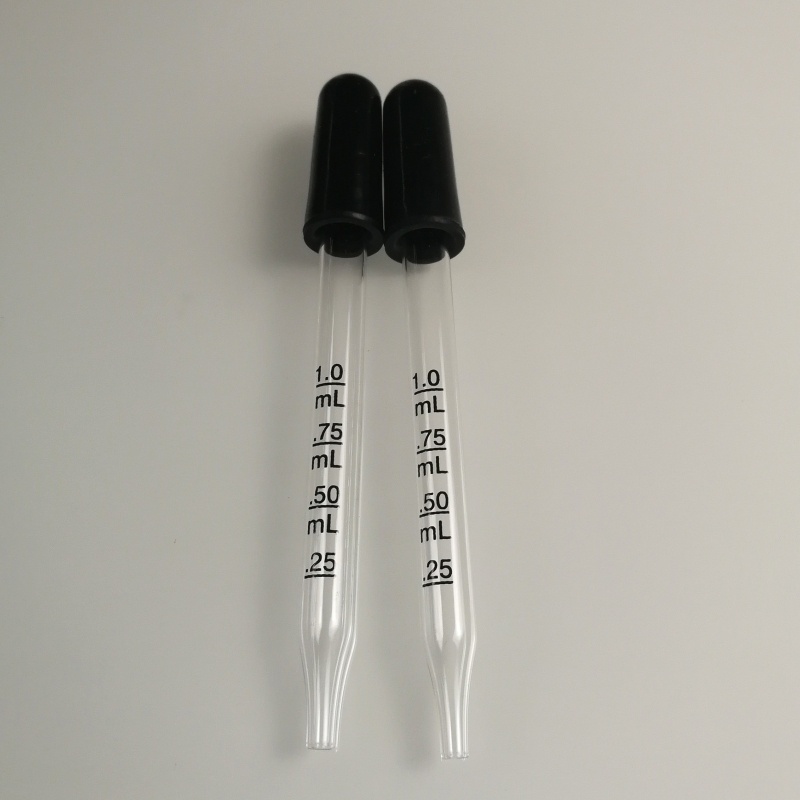 Ống Nhỏ Giọt Thủy Tinh Trong Suốt 0.25 0.50 0.75 1