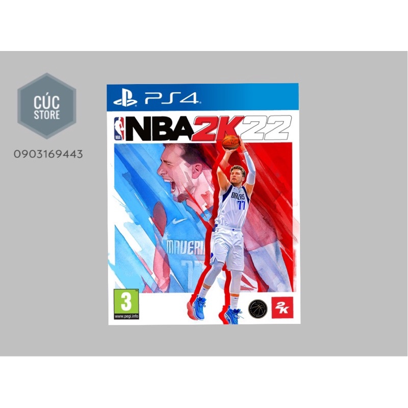 Đĩa chơi game PS4: NBA 2k22