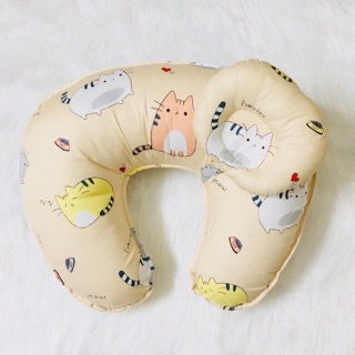 Gối chữ C đa năng hãng Miracle Baby xịn xò