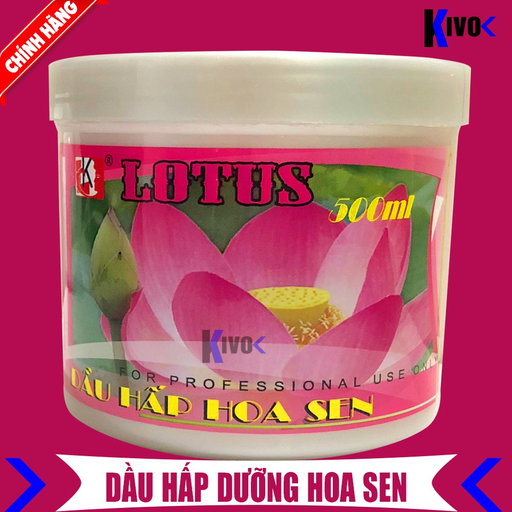 Ủ TÓC HOA SEN GIÚP MỀM MƯỢT TÓC 500ML-1000ML