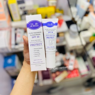 Kem chống nắng thuần vật lý cho bà bầu Belli Pure Radiance Facial Sunscreen