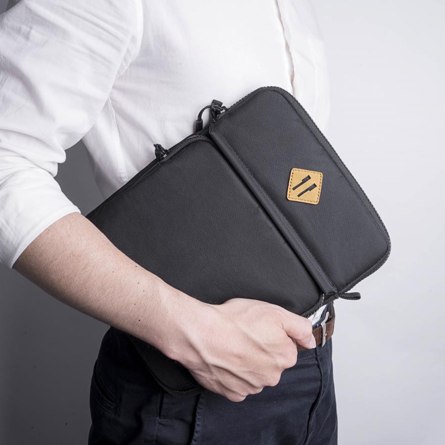 Túi Đeo Chéo TOMTOC A20 Chống Sốc iPad 11inch-10.5inch Multi Function Shoulder Bags (Gray/ Black) | BigBuy360 - bigbuy360.vn