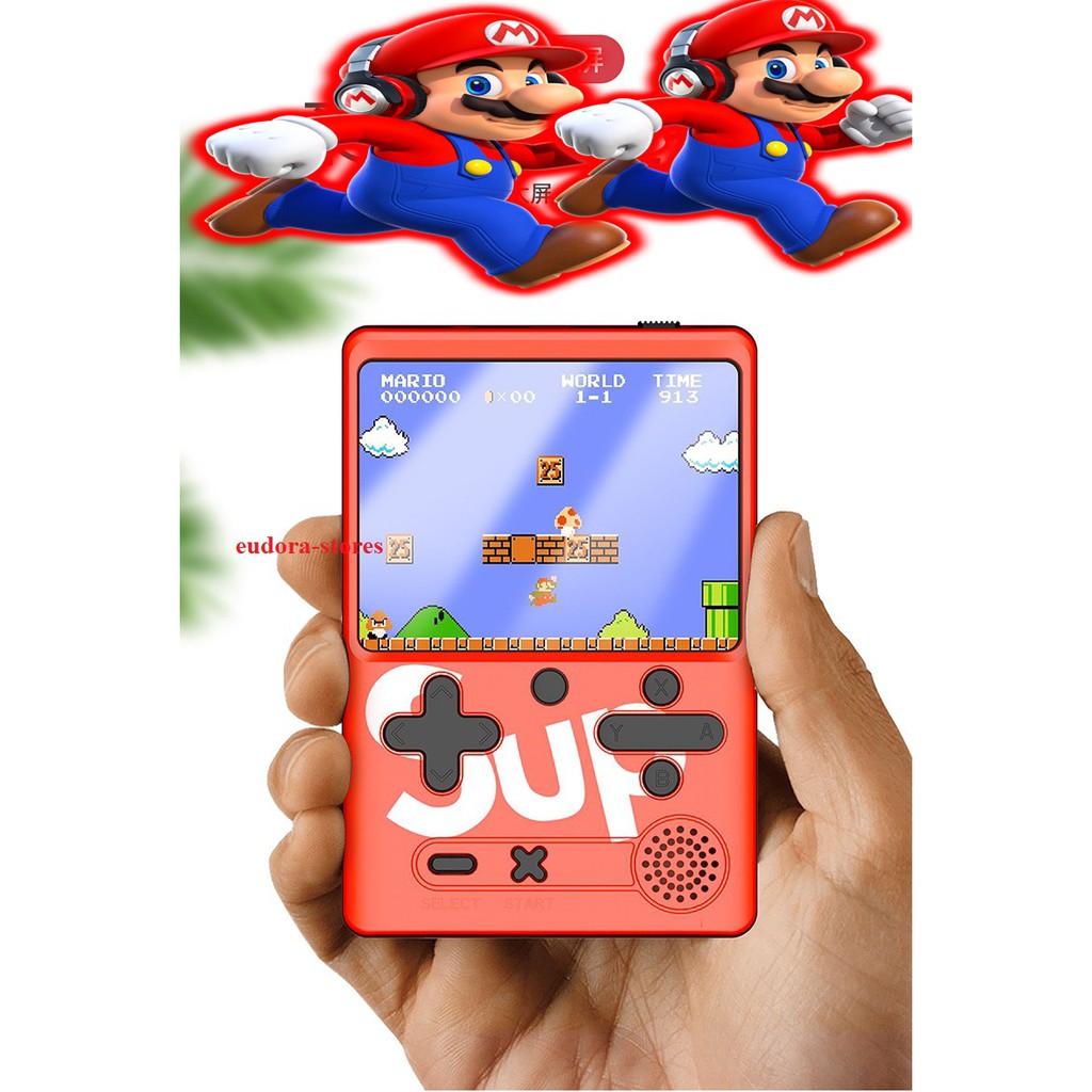 Máy chơi game sup 500 trò chơi - dòng M6 - 8BIT -màn hình kích thước 3"TFT