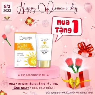 Kem Chống Nắng Queenie Skin