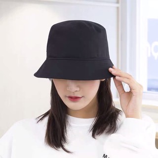 Nón bucket tròn vành hai mặt [Mua 1 được 2] Mũ bucket trơn nhiều màu phong cách Ulzzang Unisex