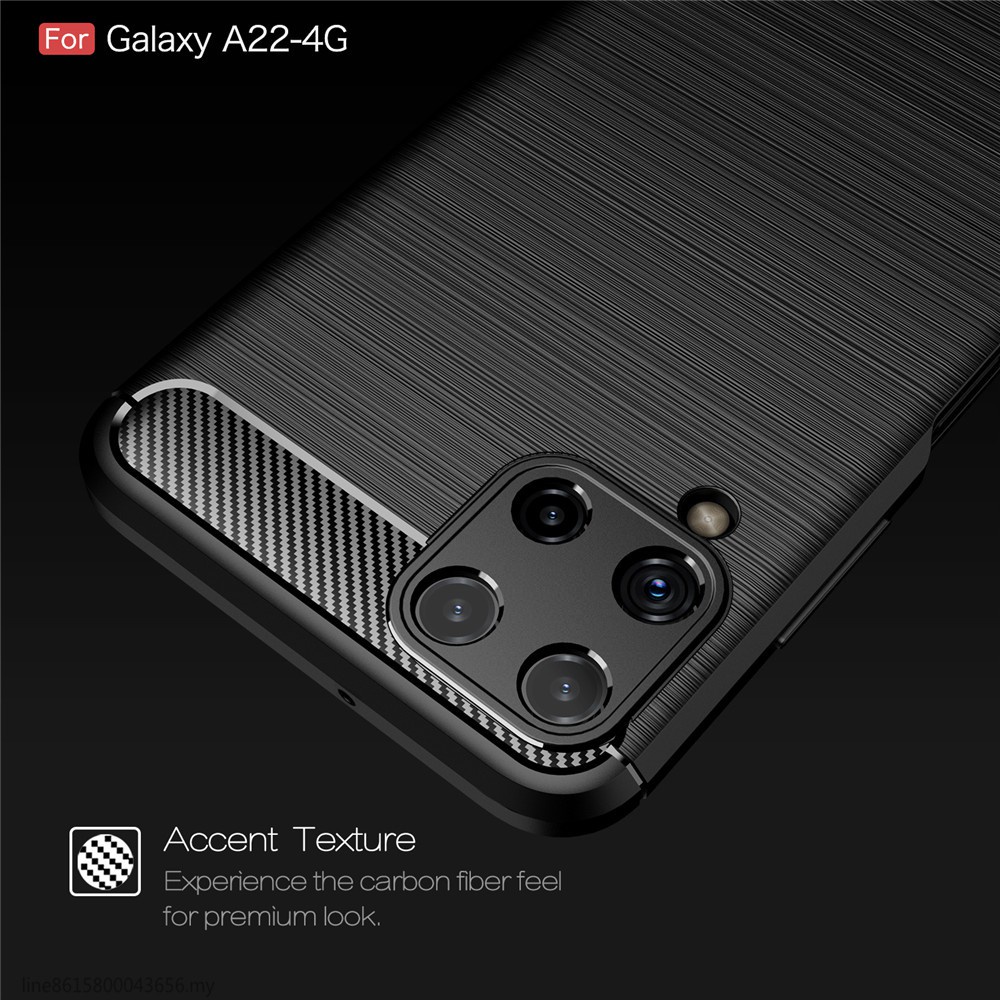 samsung galaxy a22 4g Design Soft TPU Silicone Bumper Phone Case Cover Casing