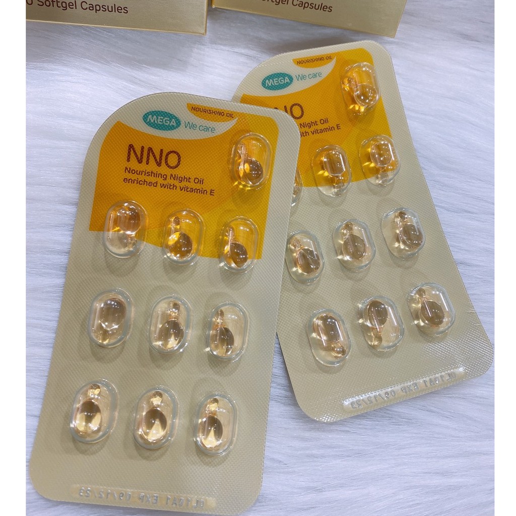 Vitamin E NNO dưỡng da mịn màng