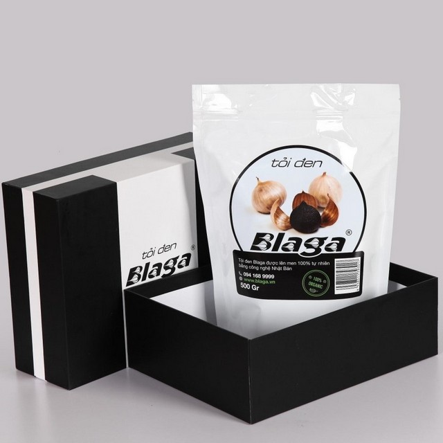 Combo 2 Hộp Qùa Tỏi đen Blaga 500g