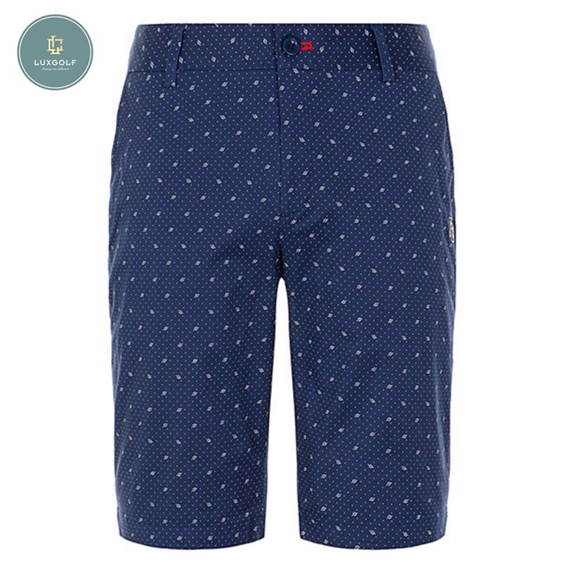 Quần ngố golf nam Fantom màu xanh