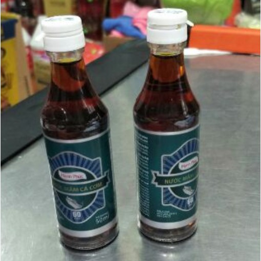 Nước mắm nhĩ Hạnh Phúc 60 độ 50ml lóc 10 chai