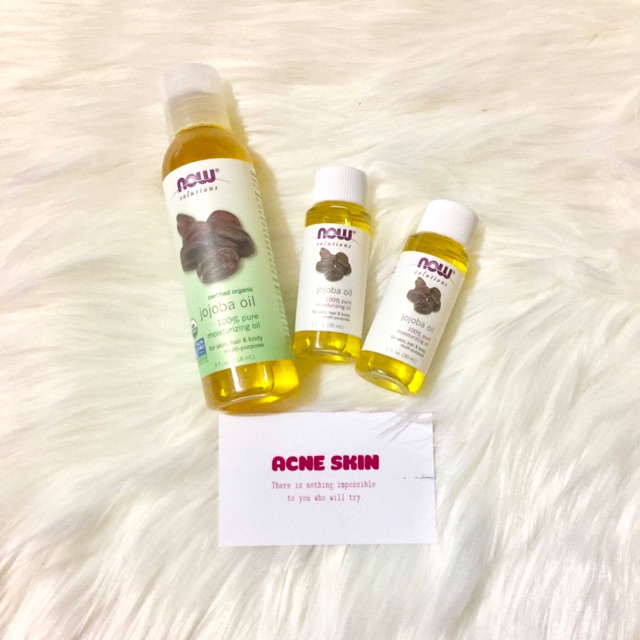 Dầu Jojoba Oil 30ml Now Solutions
