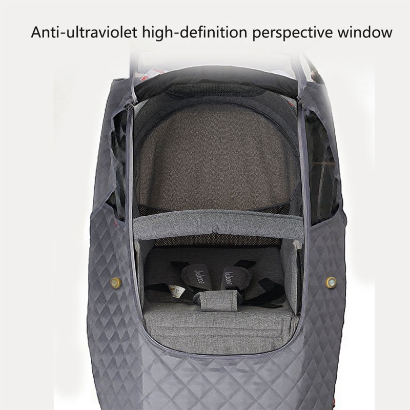 Vỏ Bọc Xe Đẩy Em Bé Chất Liệu Dày Dặn Chống Thấm Nước Mưa / Bụi Bẩn Tiện