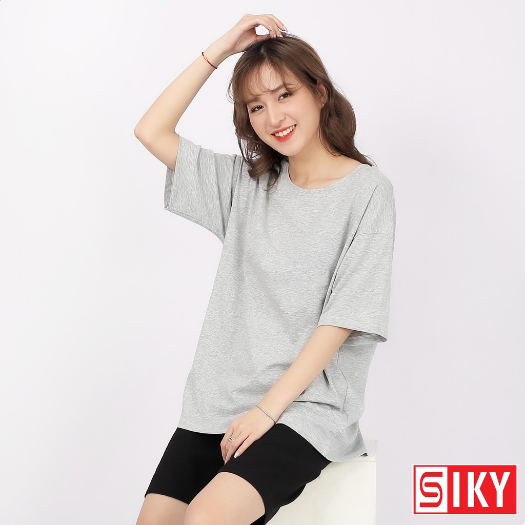ÁO THUN NGẮN TAY TRƠN OVERSIZE ĐỦ MÀU UNISEX | BigBuy360 - bigbuy360.vn