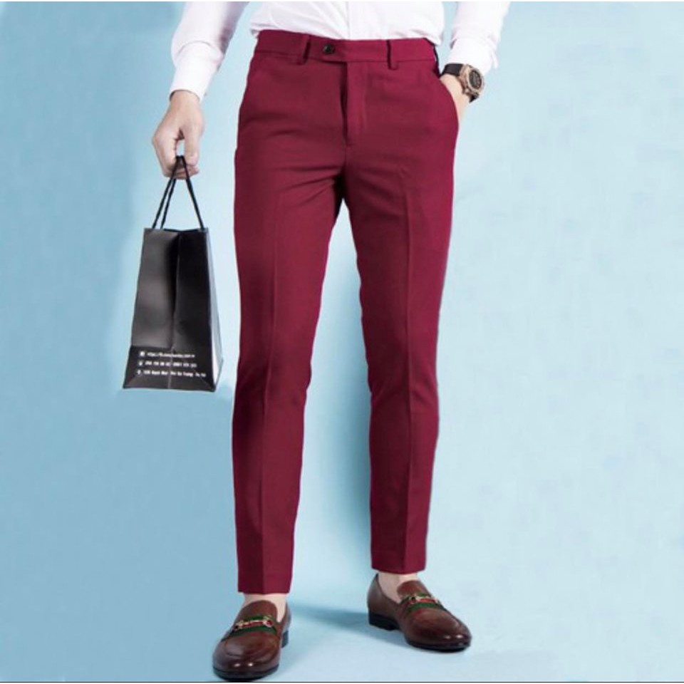 (XẢ HÀNG) QUẦN ÂU  NAM VẢI TUYẾT MƯA CO GIÃN KHÔNG NHĂN KHÔNG XÙ KHÔNG BAI MÀU. | BigBuy360 - bigbuy360.vn