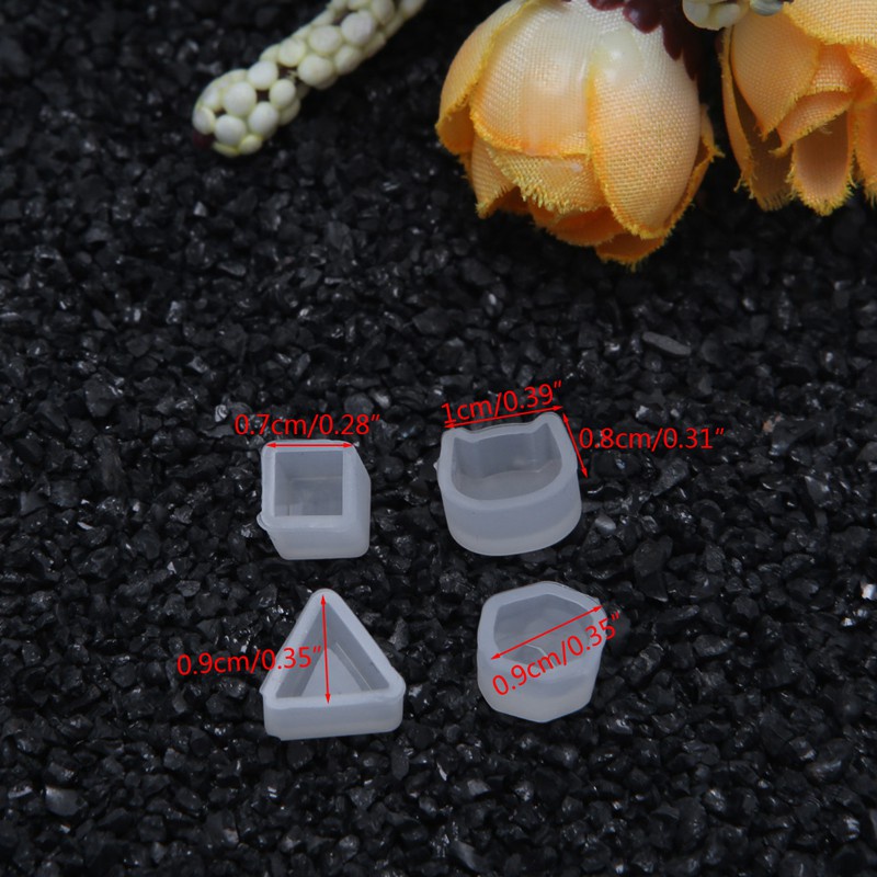 Khuôn Silicone Làm Khuyên Tai Diy Tiện Dụng