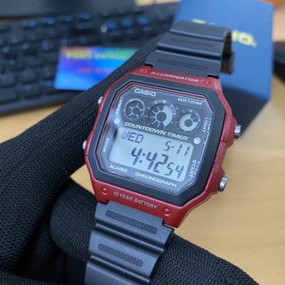 Đồng hồ điện tử nam Casio AE-1300WH-1AVDF