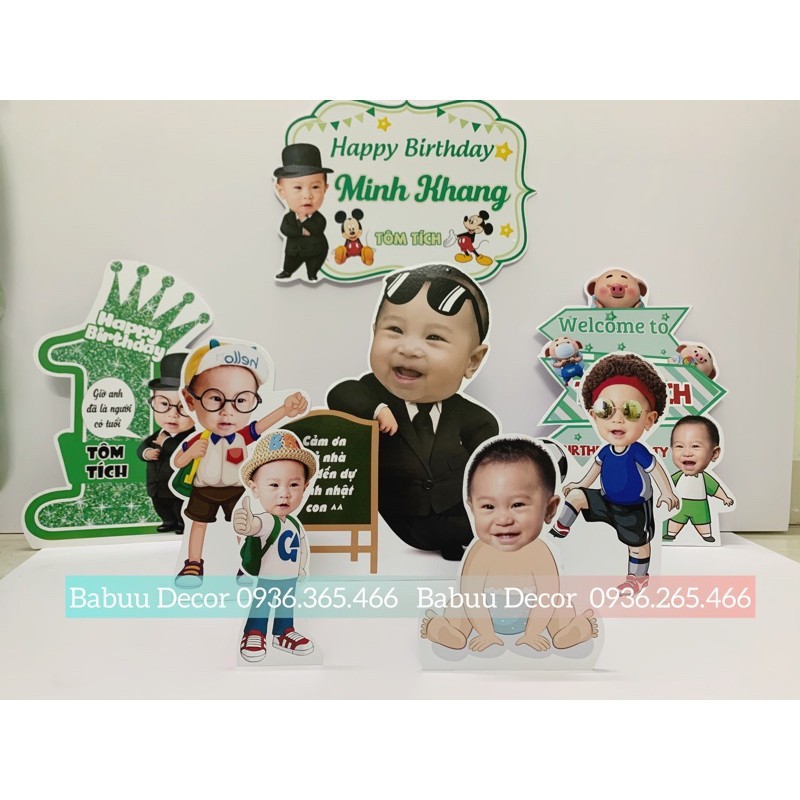 In chibi gia đình, chibi 2 anh em, chị em