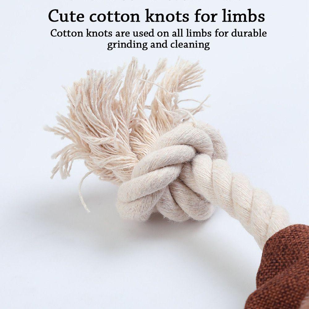 Đồ Chơi Huấn Luyện Răng Hoạt Hình Bằng Giấy Cotton Cho Thú Cưng
