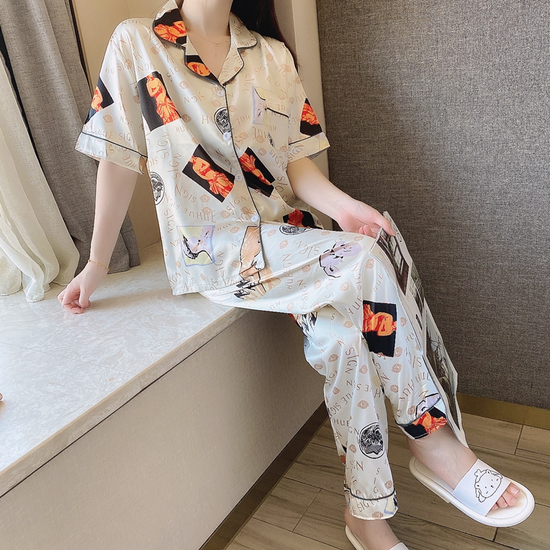 Set Đồ Ngủ Lụa Thời Trang Dành Cho Nữ | BigBuy360 - bigbuy360.vn