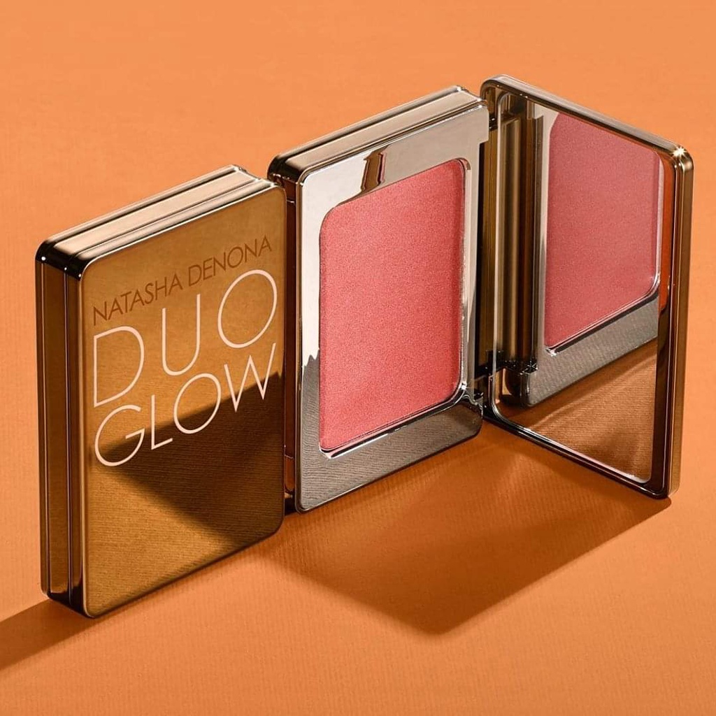 Natasha Denona - Phấn Mắt &amp; Bắt Sáng Natasha Denona Duo Glow Duo Chrome Highlighter 10g