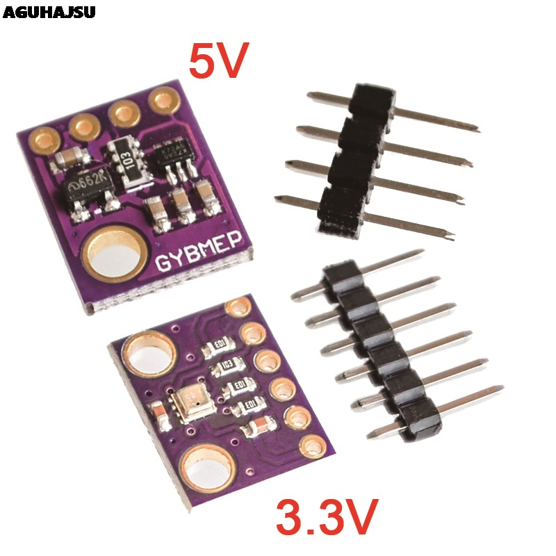 Mô Đun Cảm Biến Nhiệt Độ Độ Ẩm Kỹ Thuật Số BME280 BMP280 I2C SPI 1.8-5V GY-BME280 5V/3.3V