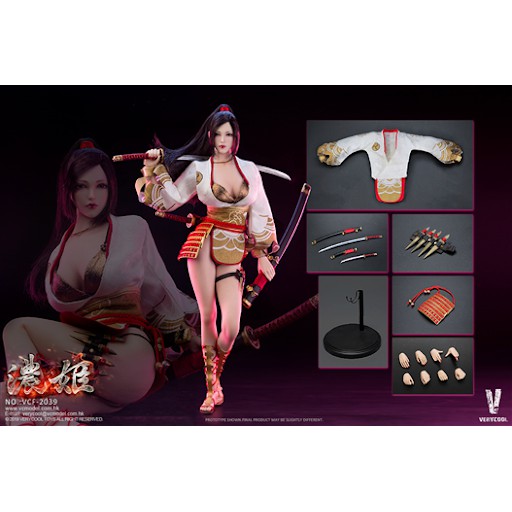 FIGURE 1/6 VERYCOOL ANCIENT JAPANESE NOHIME MÔ HÌNH NHÂN VẬT