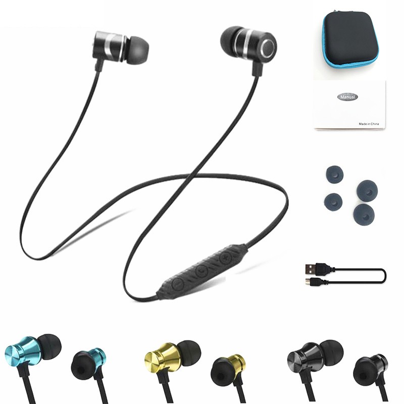 XT-11 waterproof wireless Bluetooth sports headphones stereo magnetic headphones