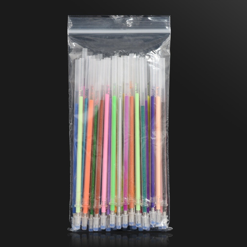 Bộ 10 Bút Gel 48 Màu Kim Tuyến Tiện Dụng Chất Lượng Cao