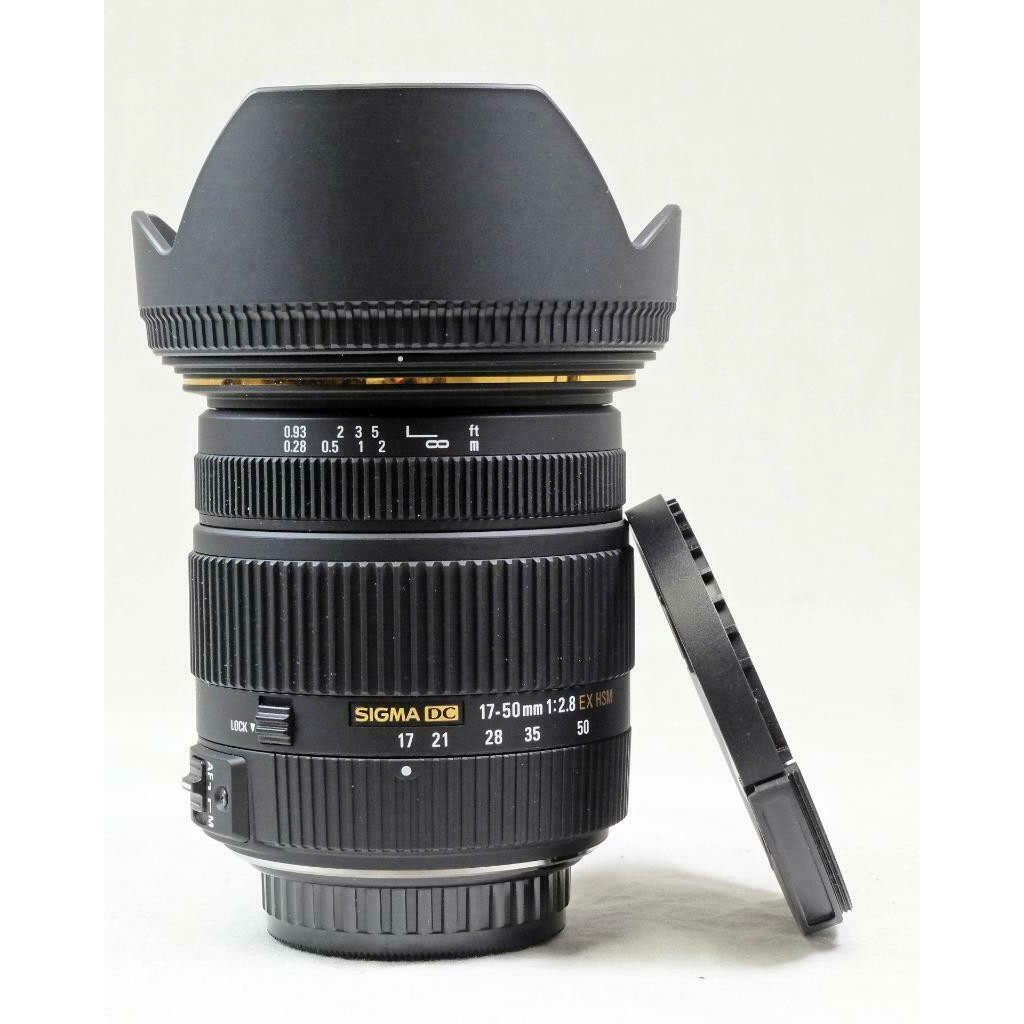 Ống kính Sigma 17-50mm F2.8 OS HSM For Canon - Nikon. Mới 98%
