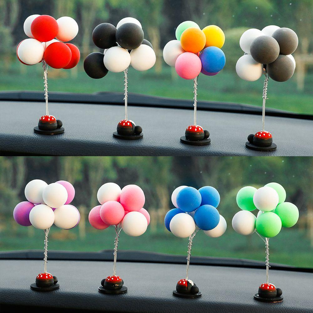 Bong Bóng Mini Nhiều Màu Sắc Dùng Trang Trí Bảng Điều Khiển Xe Hơi