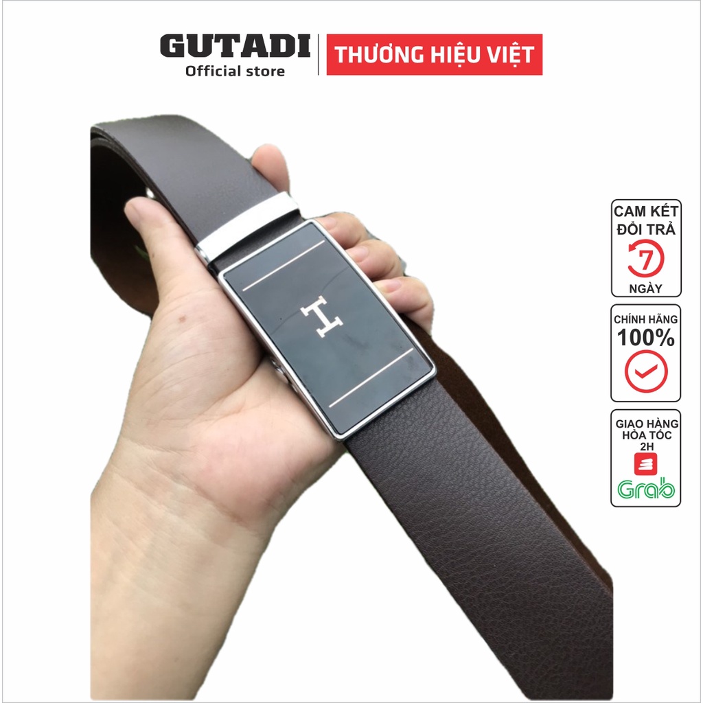 Dây Nịch Thắt Lưng Nam Da Đẹp Chất Đắng Cấp Phái Mạnh chuẩn shop GUTADI