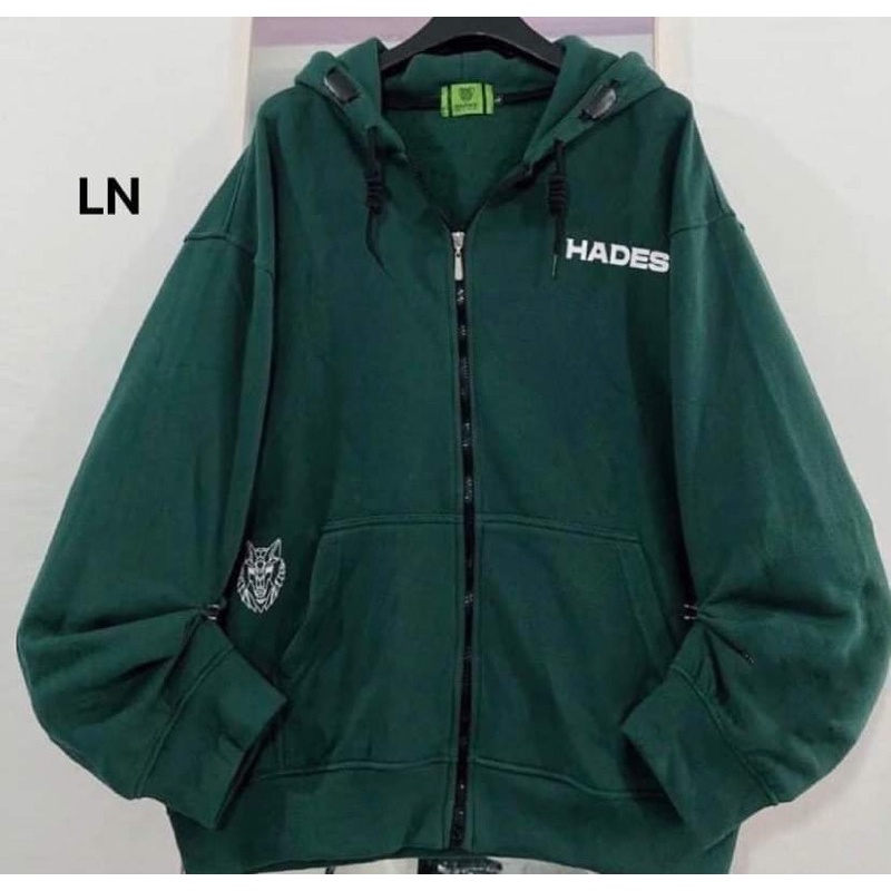 Áo khoác nỉ cotton in logo ngực và bụng LN12