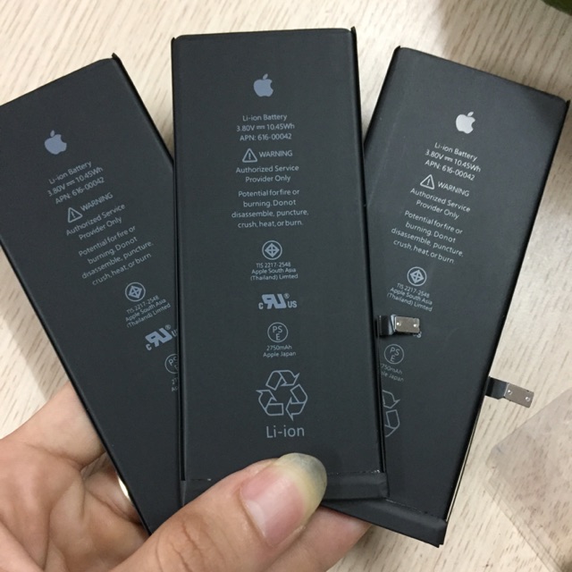 [ Sale 20% ] Pin iphone 6s plus Zin Chính Hãng - Bảo Hành 6 Tháng - Tặng Kèm Seal dán Pin  hất Lượng