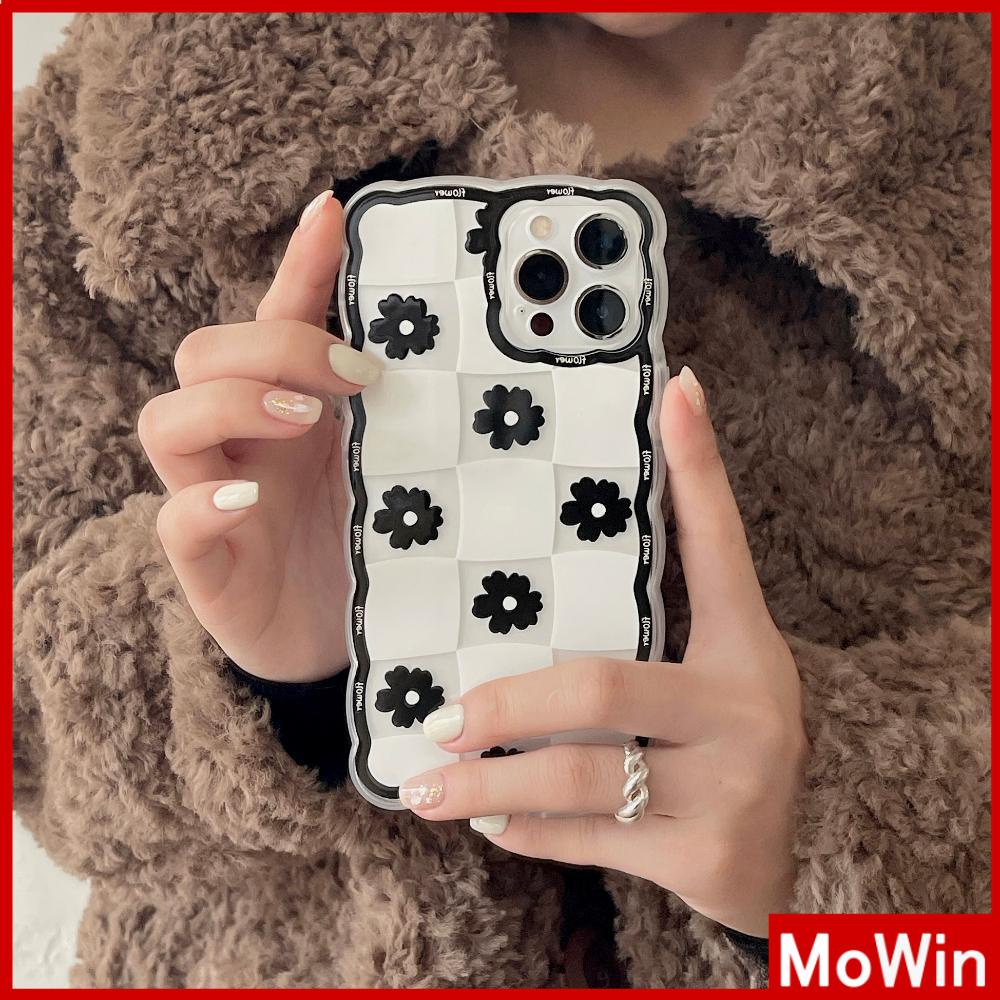 Ốp Điện Thoại Silicon Mềm Chống Sốc Chống Trượt In Họa Tiết Hoa Cho iPhone 13 Pro Max 12 Pro Max 11 7Plus