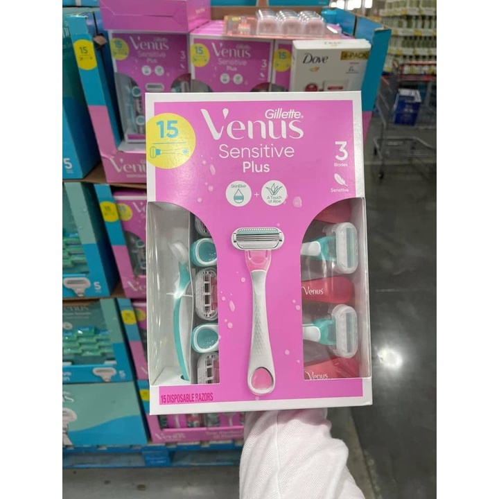 Set dao cạo Venus 15 chiếc - Costco
