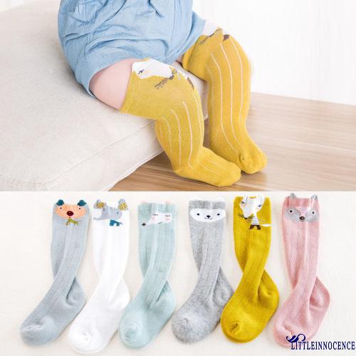 Đôi vớ cotton họa tiết hoạt hình dễ thương cho bé gái