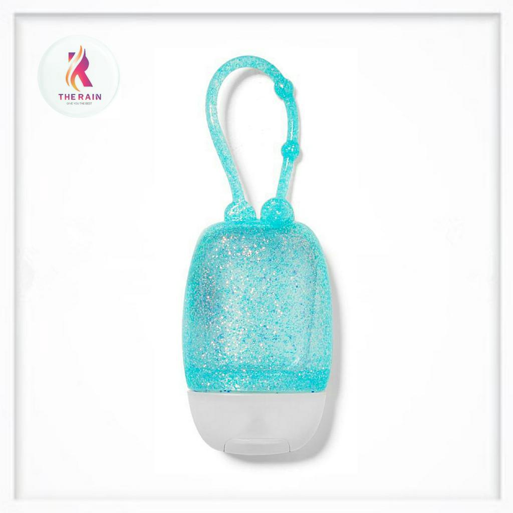 Móc treo gel rửa tay khô Bath &amp; Body Works Blue Glitter Pocketbac Holder