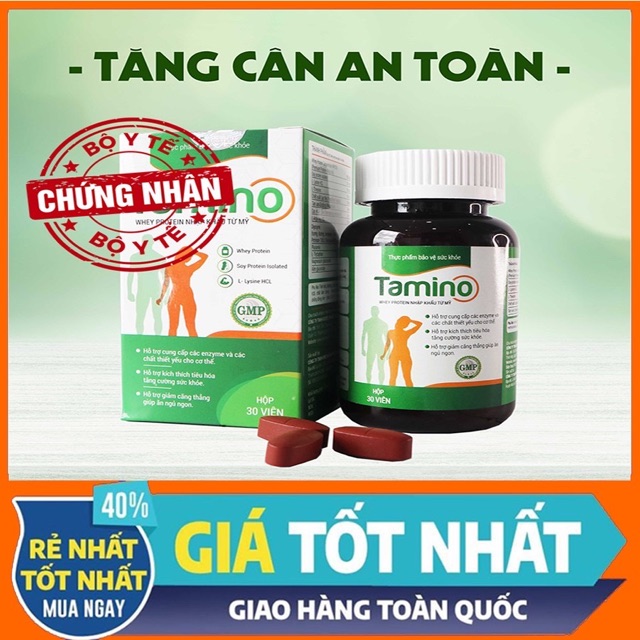 Tăng cân TAMINO- tăng cân an toàn và hiệu quả